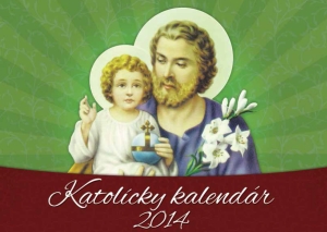 Kalendár 2014 - katolícky - stolový kalendár | 1,55 € - obrázok Kalendár 2014 - katolícky - stolový kalendár
