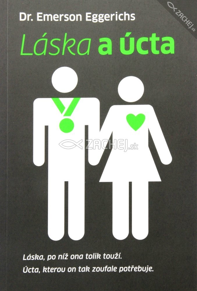 Láska a úcta - Láska, po níž ona tolik touží. Úcta, kterou on tak zoufale potřebuje. | Dr. Emerson Eggerichs | 11,54 € - obrázok Láska a úcta - Láska, po níž ona tolik touží. Úcta, kterou on tak zoufale potřebuje.