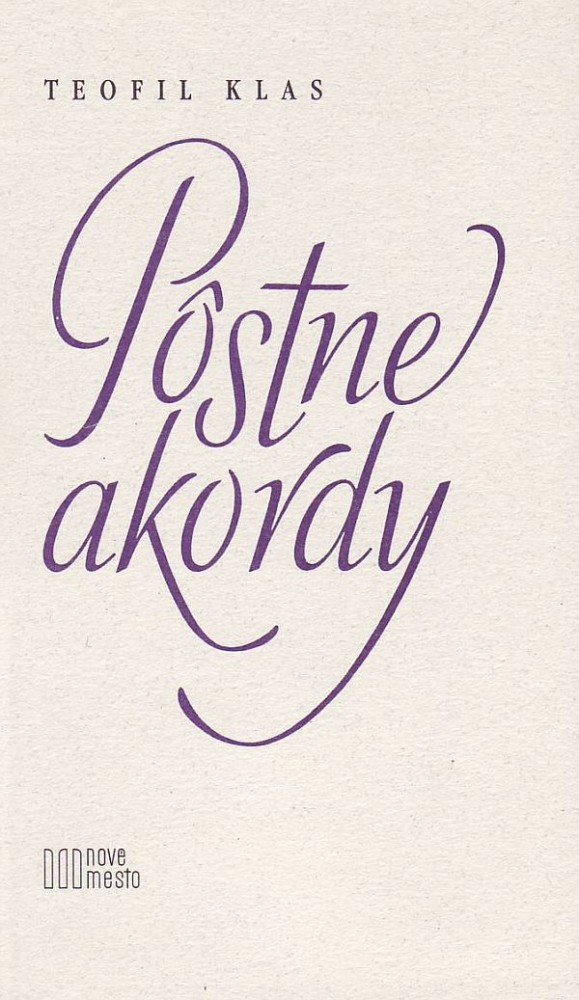 Pôstne akordy | Teofil Klas | 1,15 € - obrázok Pôstne akordy