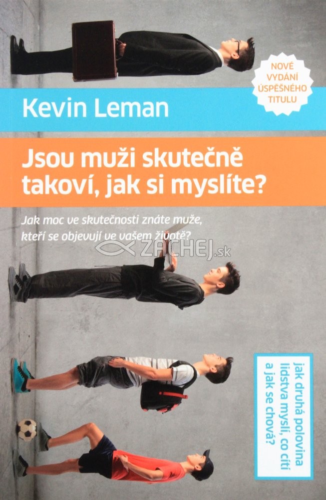 Jsou muži skutečne takoví, jak si myslíte? - Jak moc ve skutečnosti znáte muže, kteří se objevují ve vašem živote? | Kevin Leman | 9,66 € - obrázok Jsou muži skutečne takoví, jak si myslíte? - Jak moc ve skutečnosti znáte muže, kteří se objevují ve vašem živote?