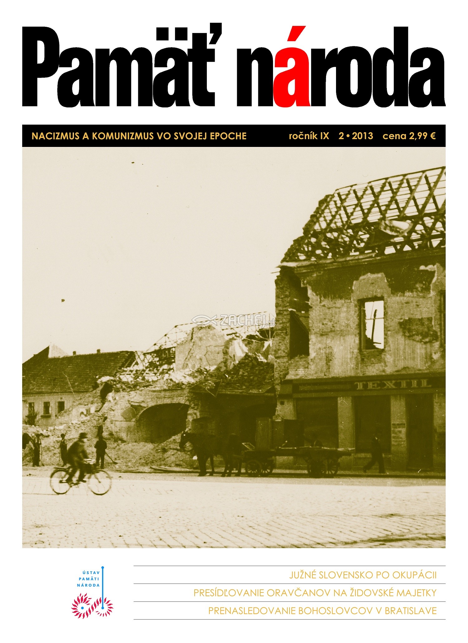 Časopis Pamäť národa 2/2013 | 2,90 € - obrázok Časopis Pamäť národa 2/2013