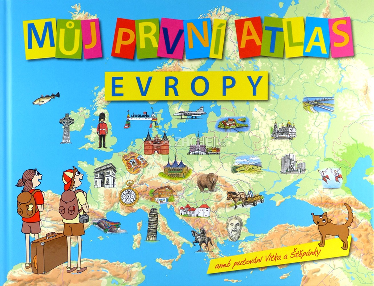 Můj první atlas Evropy - aneb putování Vítka a Štěpánky | Vít Štěpánek | 10,38 € - obrázok Můj první atlas Evropy - aneb putování Vítka a Štěpánky