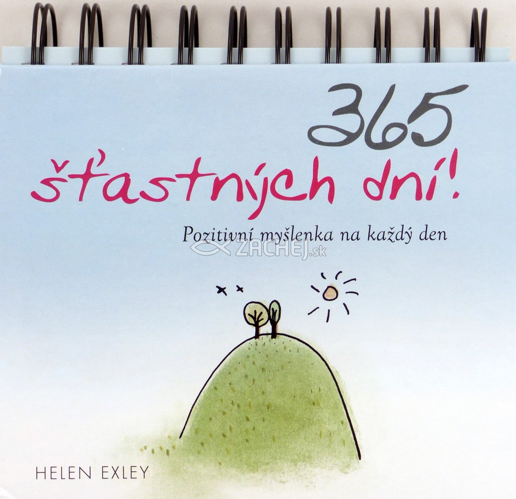 365 šťastných dní! (česky) - Pozitivní myšlenky na každý den | Helen Exley | 10,38 € - obrázok 365 šťastných dní! (česky) - Pozitivní myšlenky na každý den