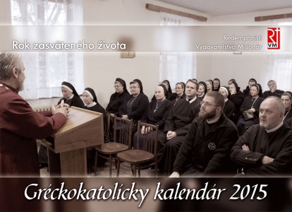 Gréckokatolícky kalendár 2015 - stolový | 2,13 € - obrázok Gréckokatolícky kalendár 2015 - stolový