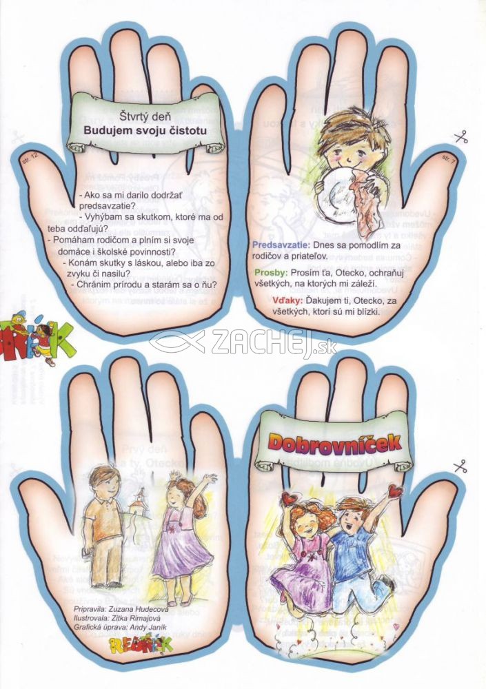 Vystrihovačka: Dobrovníček | 0,60 € - obrázok Vystrihovačka: Dobrovníček