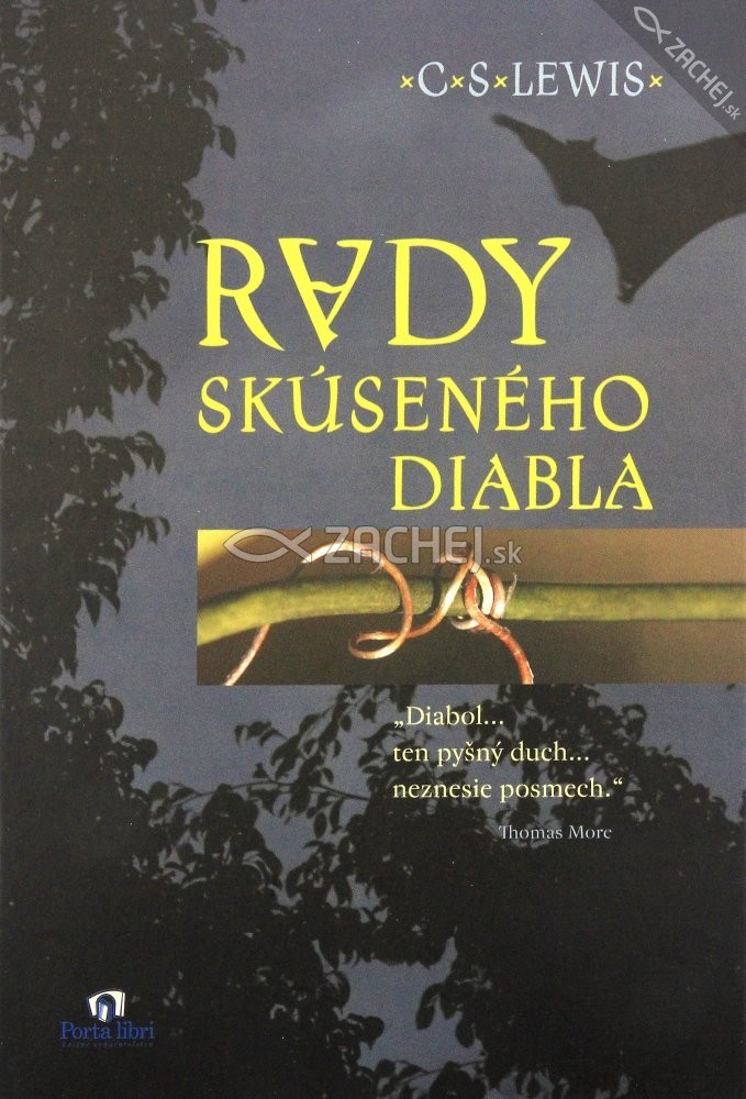 Rady skúseného diabla | C. S. Lewis | 5,93 € - obrázok Rady skúseného diabla