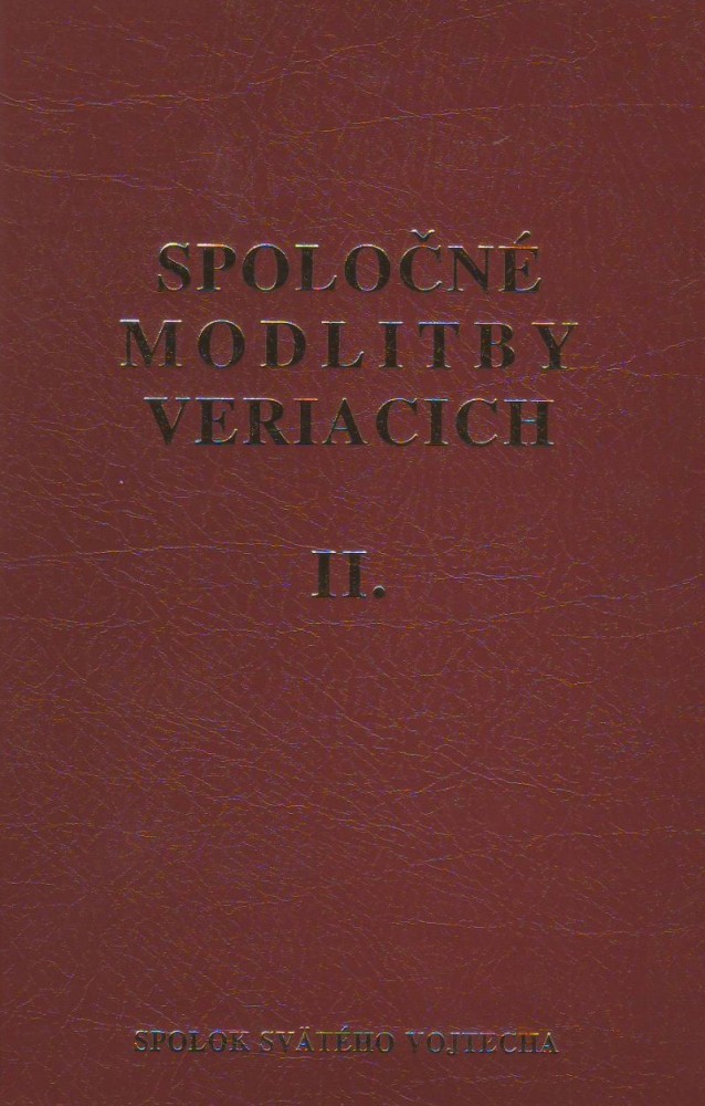 Spoločné modlitby veriacich II. | 16,49 € - obrázok Spoločné modlitby veriacich II.