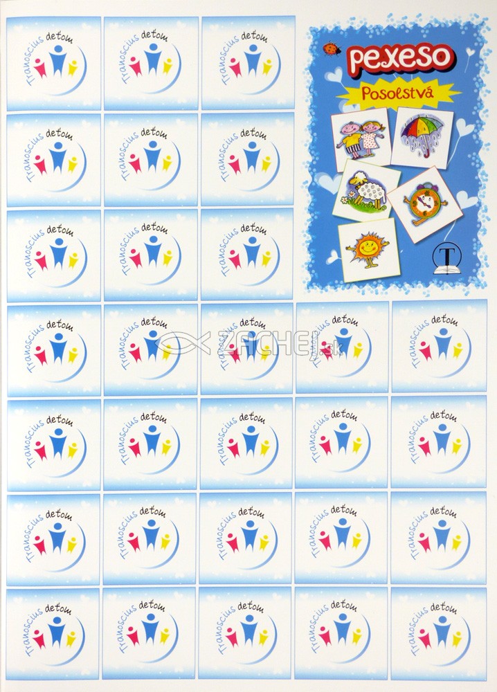 Pexeso: Posolstvá | 1,16 € - obrázok Pexeso: Posolstvá
