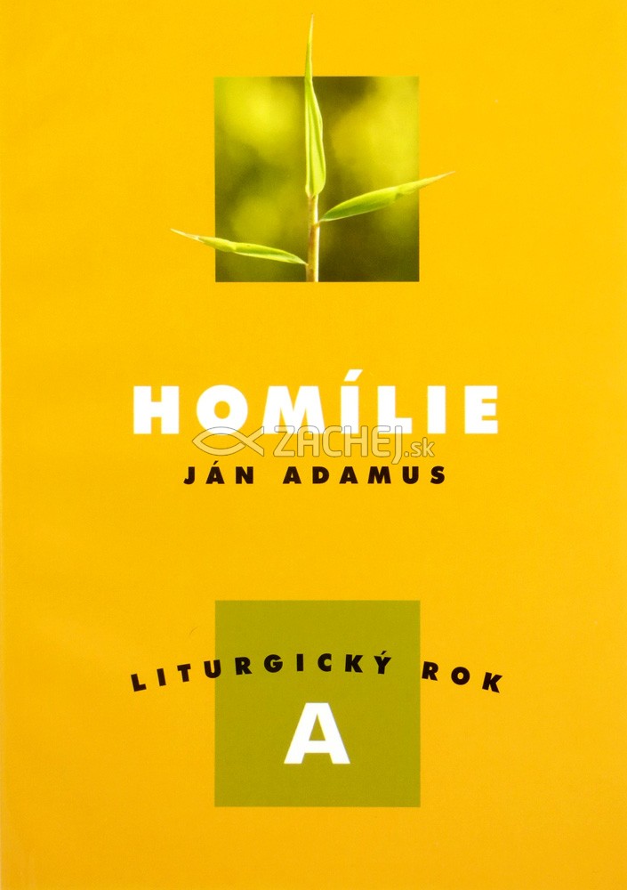 Homílie - Liturgický rok A | Ján Adamus | 4,37 € - obrázok Homílie - Liturgický rok A