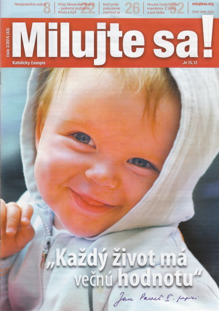 Časopis: Milujte sa! (43) - 3/2015 | 1,31 € - obrázok Časopis: Milujte sa! (43) - 3/2015