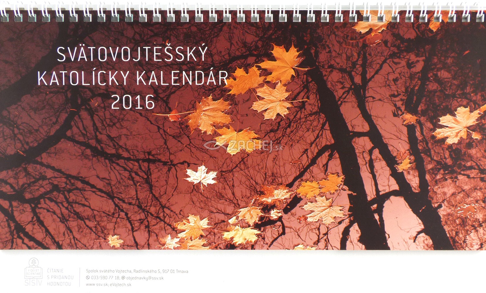 Kalendár 2016 stolový pracovný (SSV, príroda) | 0,97 € - obrázok Kalendár 2016 stolový pracovný (SSV, príroda)