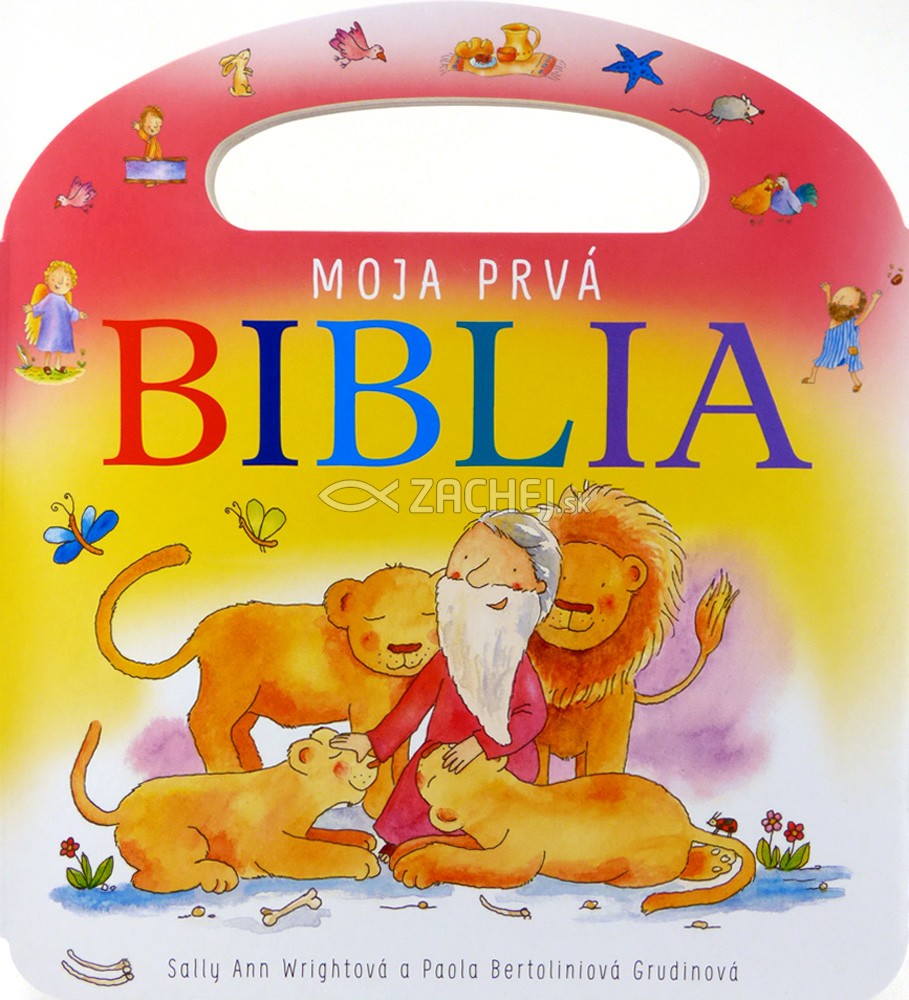 Moja prvá Biblia (s uškom) - leporelo | Sally Ann Wrightová | 6,69 € - obrázok Moja prvá Biblia (s uškom) - leporelo
