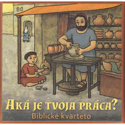 Biblické kvarteto: Aká je tvoja práca? - pre deti 6+ | Zsolt Miklya | 5,53 € - obrázok Biblické kvarteto: Aká je tvoja práca? - pre deti 6+