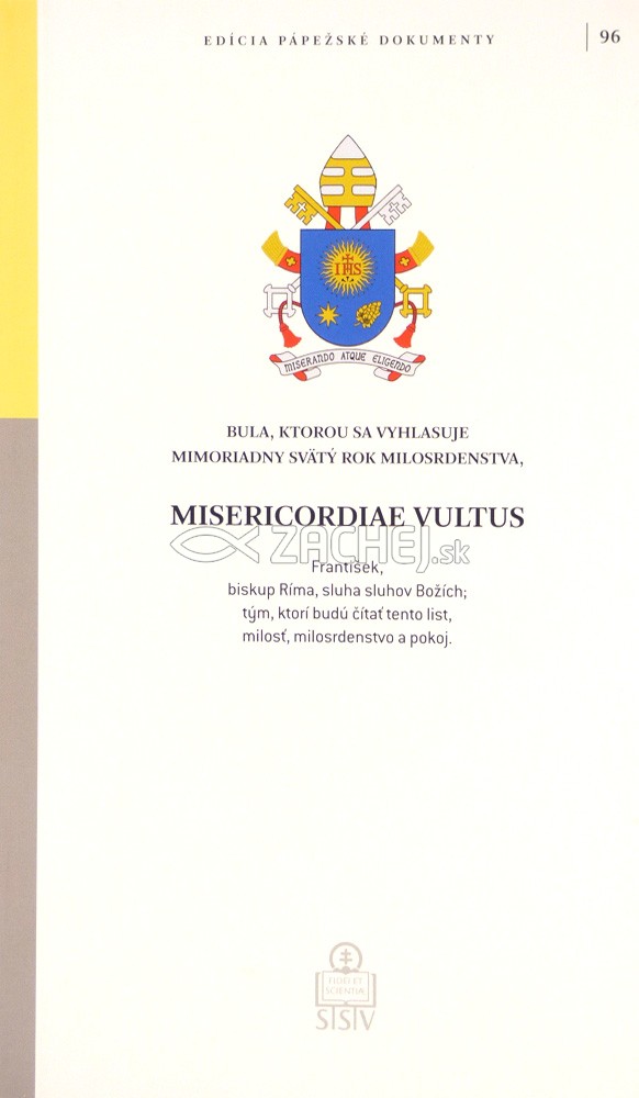 Misericordiae vultus - Bula, ktorou sa vyhlasuje mimoriadny Svätý rok milosrdenstva | Svätý Otec František | 2,10 € - obrázok Misericordiae vultus - Bula, ktorou sa vyhlasuje mimoriadny Svätý rok milosrdenstva