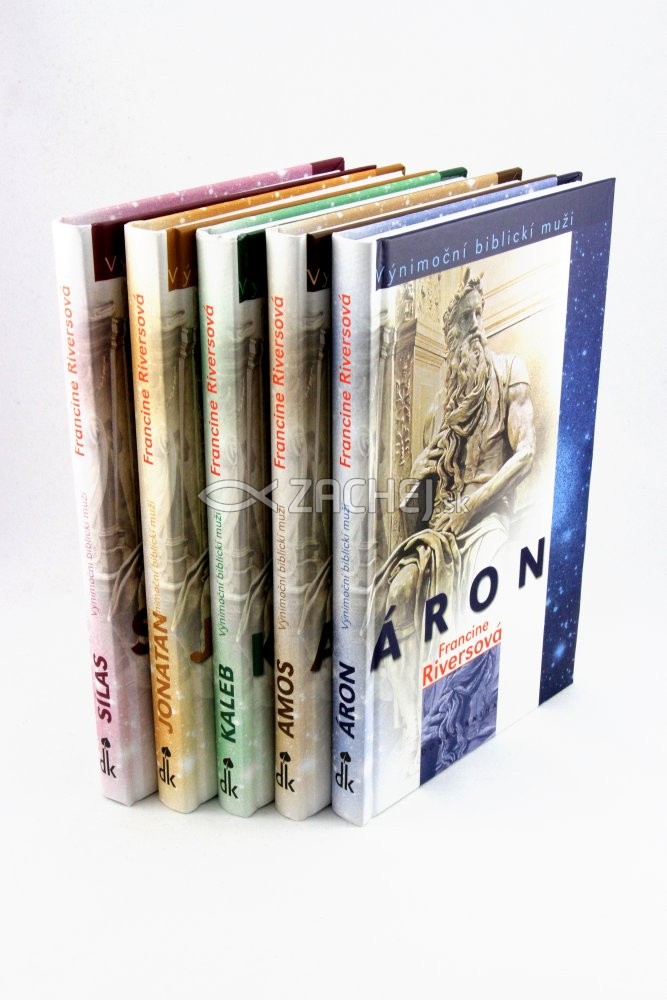 Sada: Výnimoční biblickí muži - Kompletná sada 5 kníh | Francine Riversová | 27,16 € - obrázok Sada: Výnimoční biblickí muži - Kompletná sada 5 kníh
