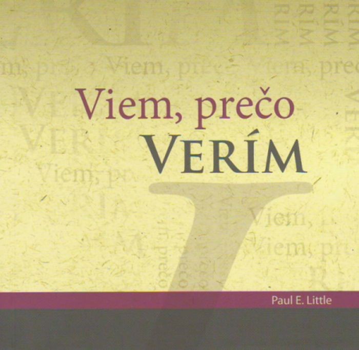 Viem, prečo verím | Little Paul E. | 8,25 € - obrázok Viem, prečo verím