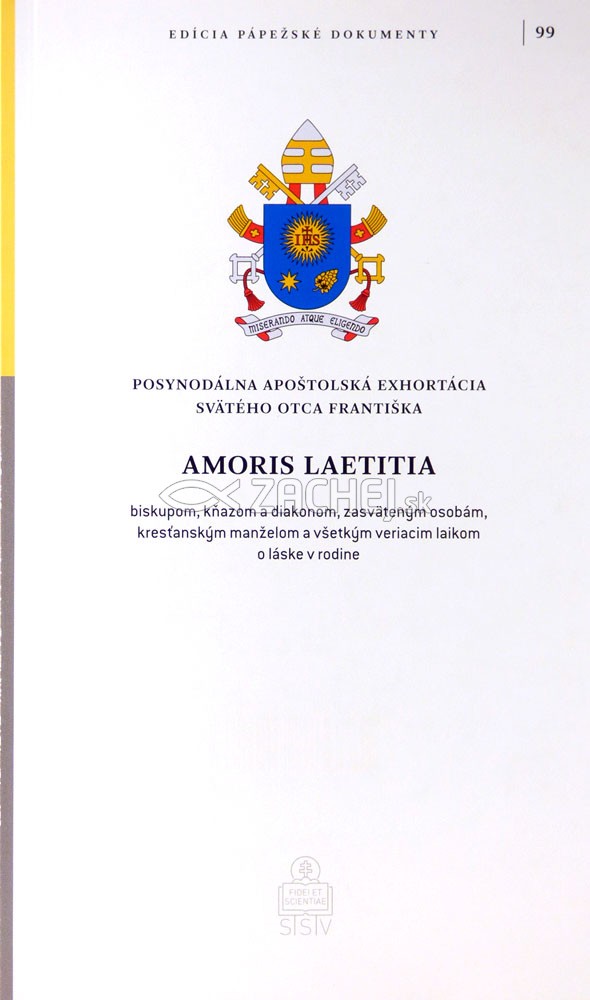Amoris laetitia (Radosť lásky) - Posynodálna exhortácia Svätého Otca Františka o láske v rodine | Svätý Otec František | 5,20 € - obrázok Amoris laetitia (Radosť lásky) - Posynodálna exhortácia Svätého Otca Františka o láske v rodine