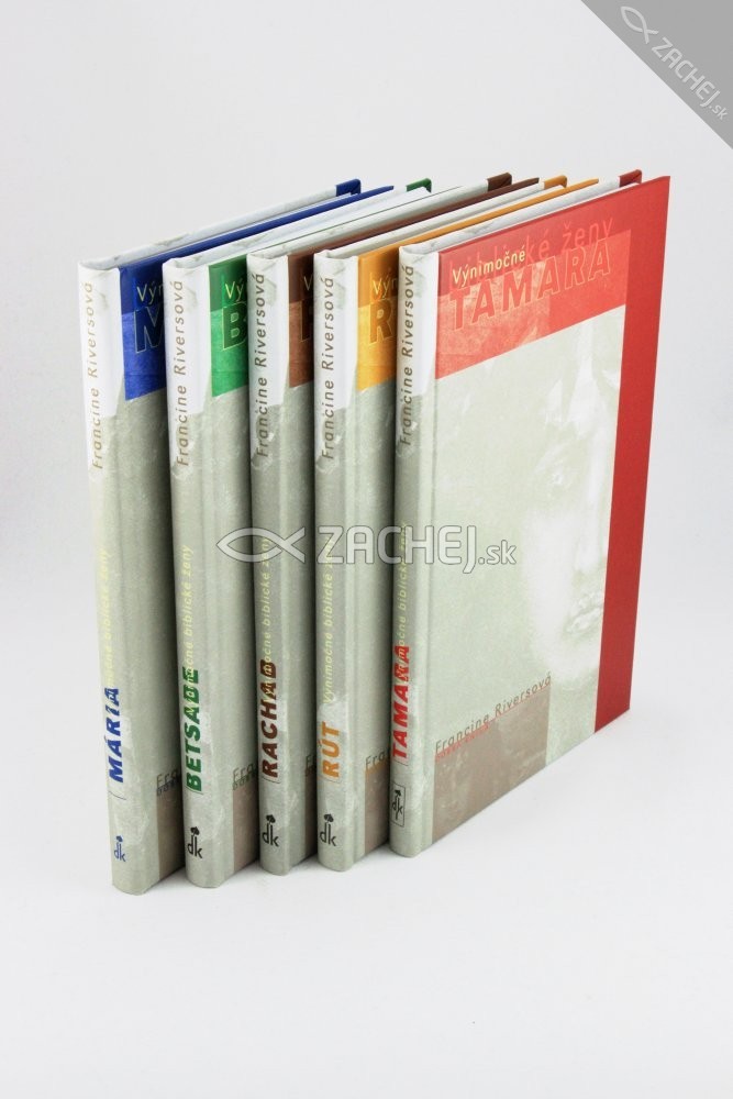 Sada: Výnimočné biblické ženy - Kompletná sada 5 kníh | Francine Riversová | 23,28 € - obrázok Sada: Výnimočné biblické ženy - Kompletná sada 5 kníh