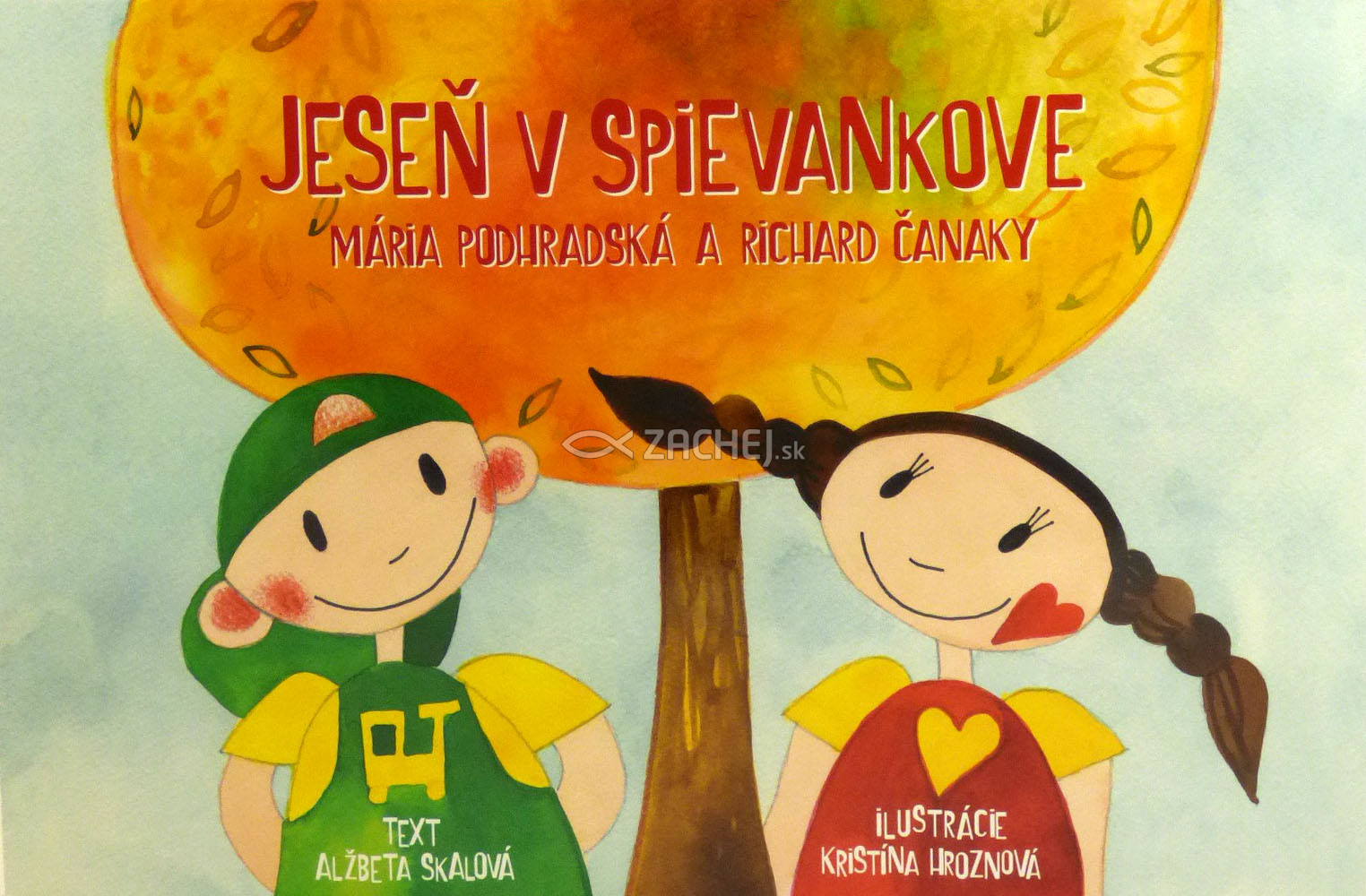Leporelo - Jeseň v Spievankove | Richard Čanaky Mária Podhradská | 4,75 € - obrázok Leporelo - Jeseň v Spievankove