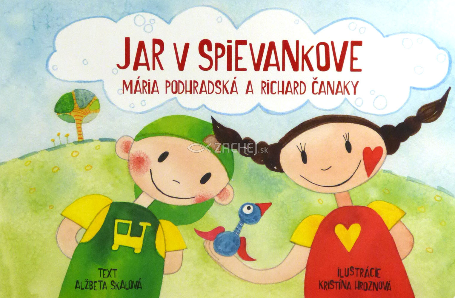 Leporelo - Jar v Spievankove | Richard Čanaky Mária Podhradská Alžbeta Skalová | 4,75 € - obrázok Leporelo - Jar v Spievankove