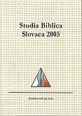 Studia Biblica Slovaca 2005 | 6,11 € - obrázok Studia Biblica Slovaca 2005