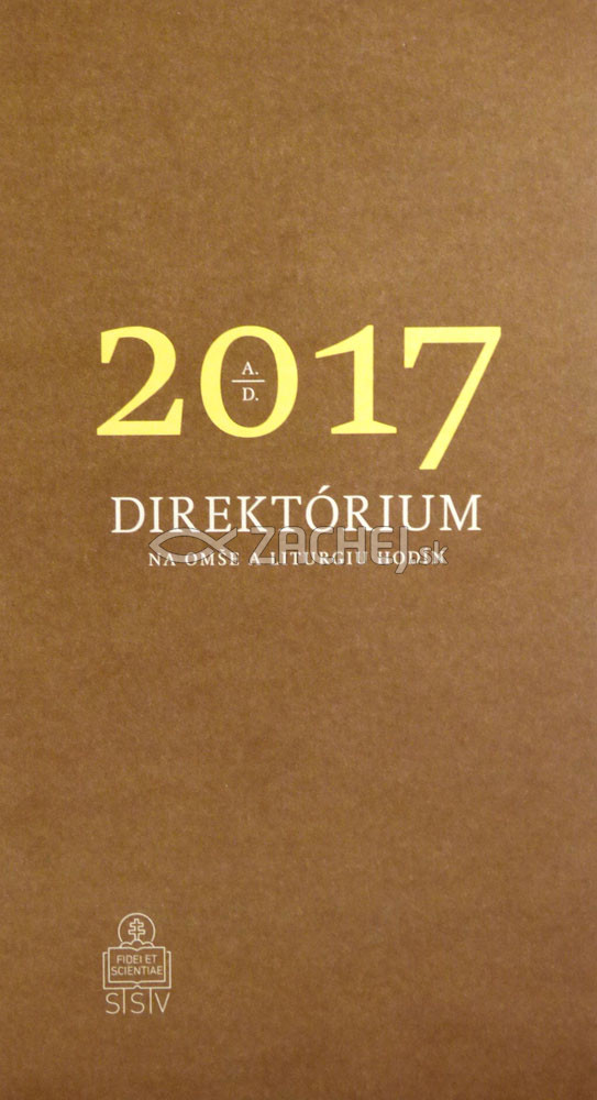 Direktórium 2017 - Na omše a liturgiu hodín | 2,00 € - obrázok Direktórium 2017 - Na omše a liturgiu hodín
