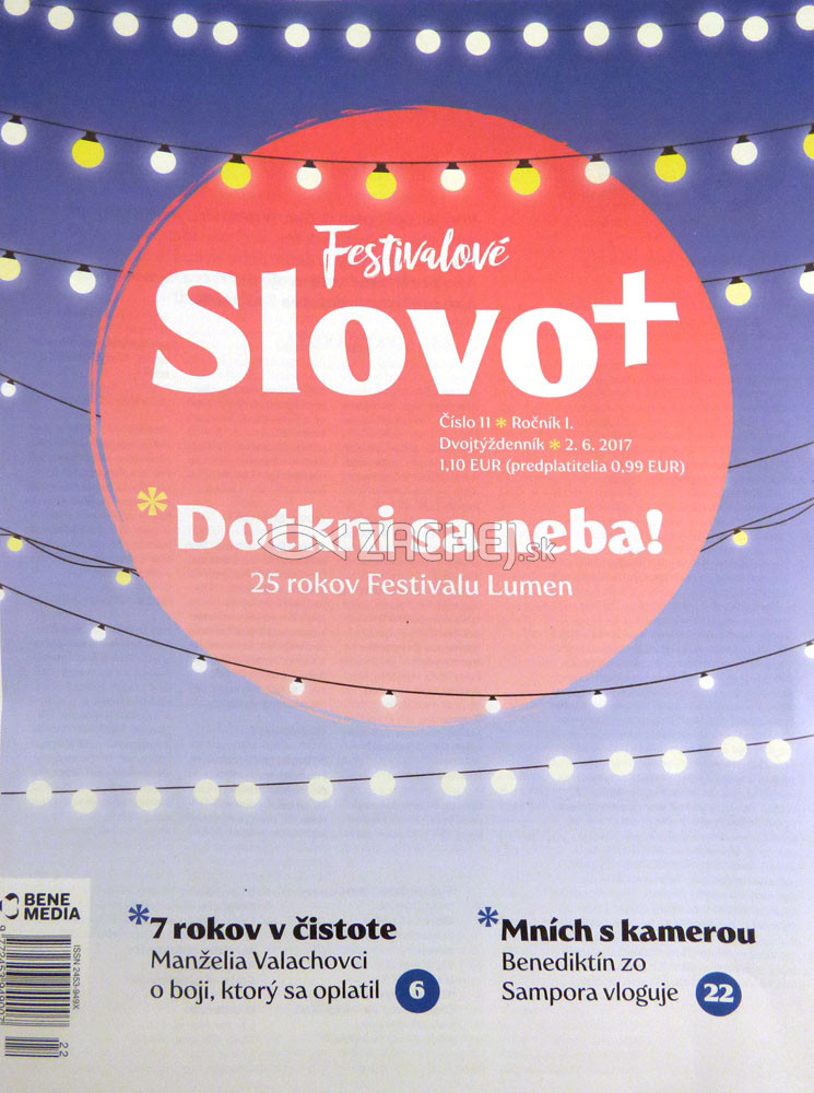 Slovo+ 11/2017 (dvojtýždenník) - Kresťanské noviny | 1,10 € - obrázok Slovo+ 11/2017 (dvojtýždenník) - Kresťanské noviny