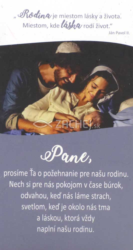 Magnetka: Požehnanie rodiny | 0,97 € - obrázok Magnetka: Požehnanie rodiny