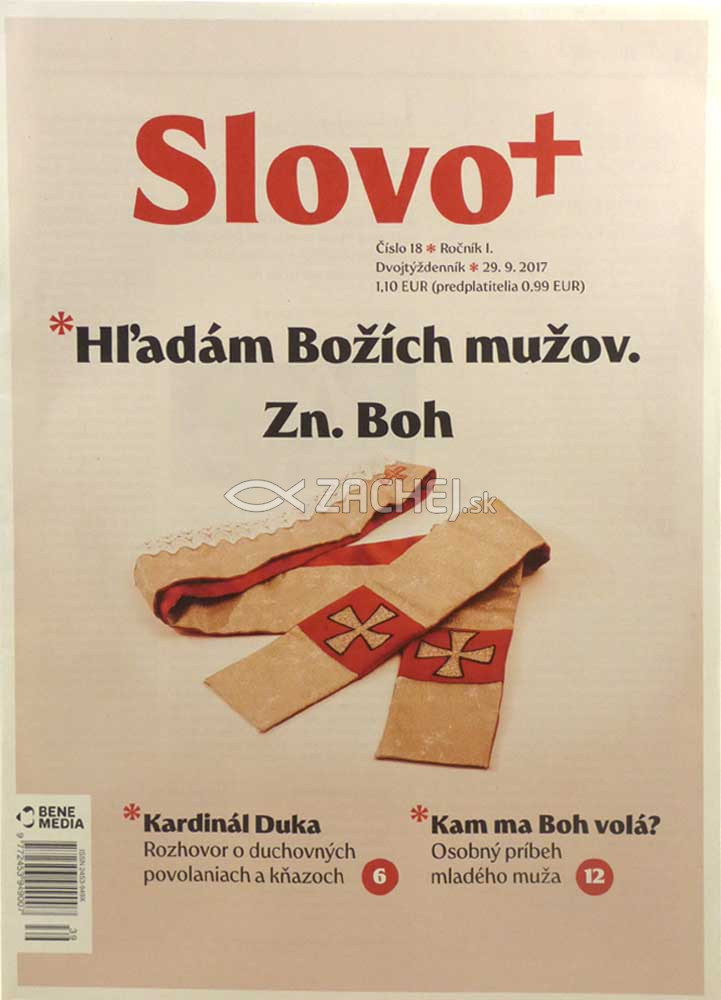 Časopis: Slovo+ 18/2017 - Kresťanské noviny, dvojtýždenník | 1,10 € - obrázok Časopis: Slovo+ 18/2017 - Kresťanské noviny, dvojtýždenník
