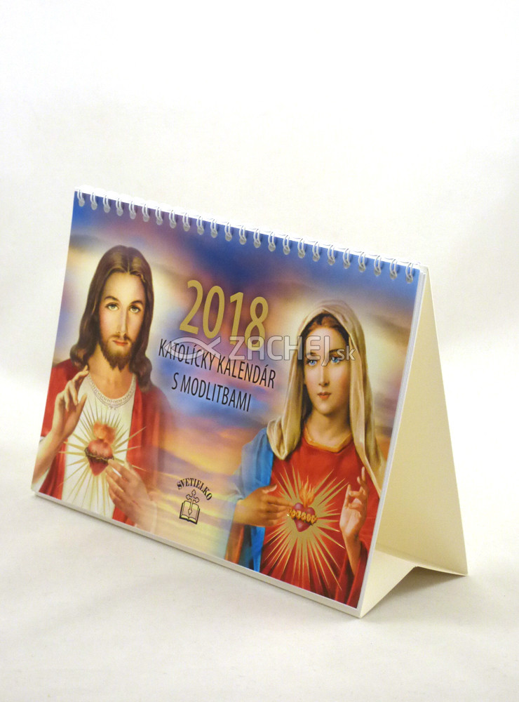 Kalendár: Katolícky s modlitbami, stolový - 2018 (Svetielko) | 0,68 € - obrázok Kalendár: Katolícky s modlitbami, stolový - 2018 (Svetielko)
