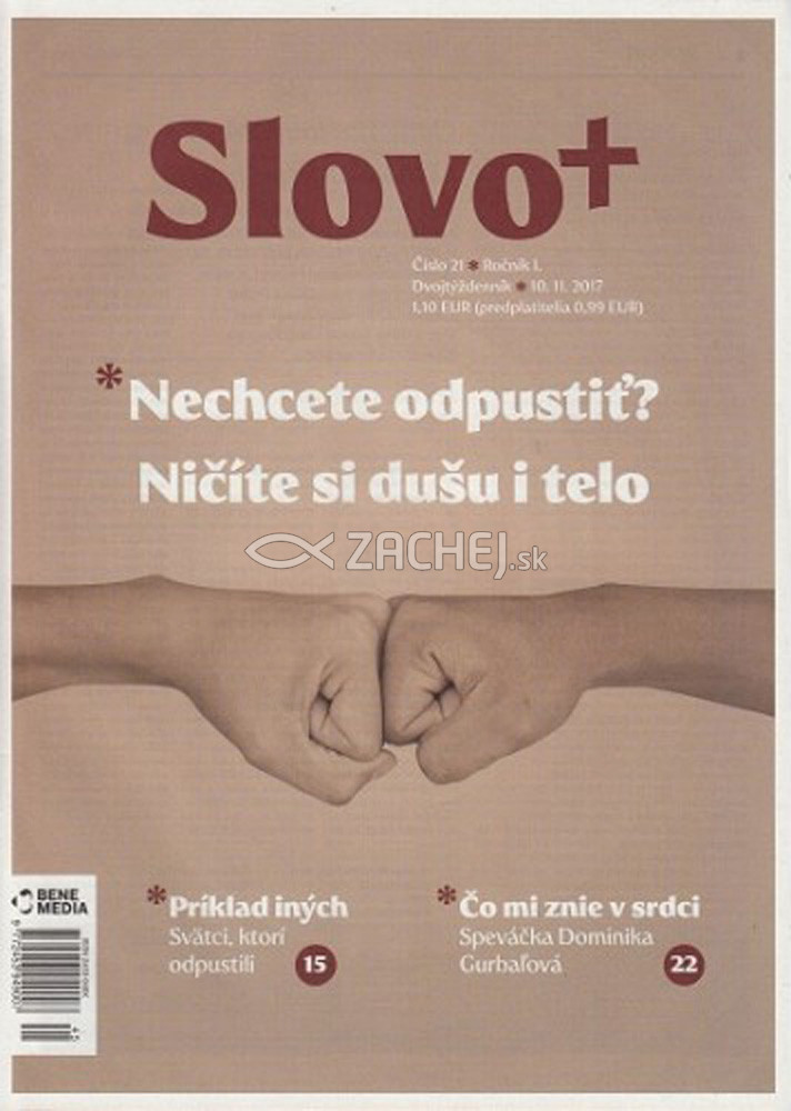 Časopis: Slovo+ 21/2017 - Kresťanské noviny, dvojtýždenník | 1,10 € - obrázok Časopis: Slovo+ 21/2017 - Kresťanské noviny, dvojtýždenník