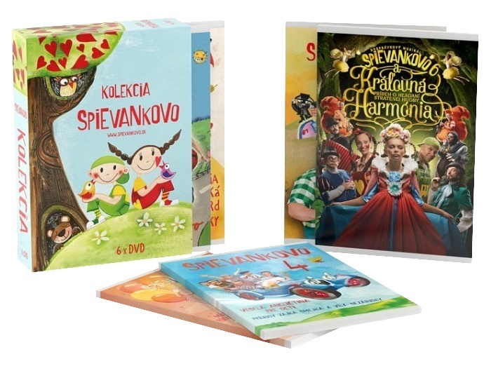 6DVD: Spievankovo kolekcia | Richard Čanaky Mária Podhradská | 58,19 € - obrázok 6DVD: Spievankovo kolekcia