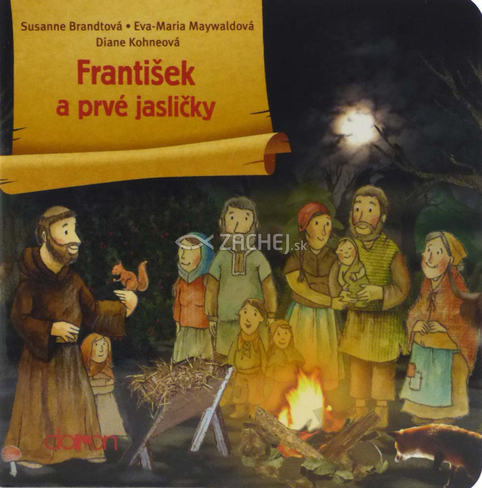 František a prvé jasličky (Doron) - pre deti od 3 rokov | preklad: Mária Šajgalová | 1,65 € - obrázok František a prvé jasličky (Doron) - pre deti od 3 rokov