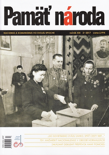 Časopis Pamäť národa 3/2017 | 2,90 € - obrázok Časopis Pamäť národa 3/2017