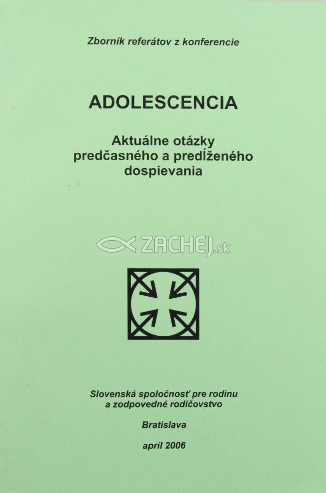 Adolescencia - Aktuálne otázky predčasného a predĺženého dospievania | Terézia Lenczová, CSc. (ed.) | 3,39 € - obrázok Adolescencia - Aktuálne otázky predčasného a predĺženého dospievania