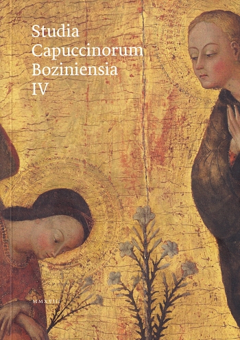Studia Capuccinorum Boziniensia IV | Kapucíni na Slovensku | 9,70 € - obrázok Studia Capuccinorum Boziniensia IV