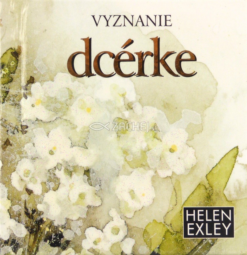 Vyznanie dcérke | Helen Exley | 4,80 € - obrázok Vyznanie dcérke