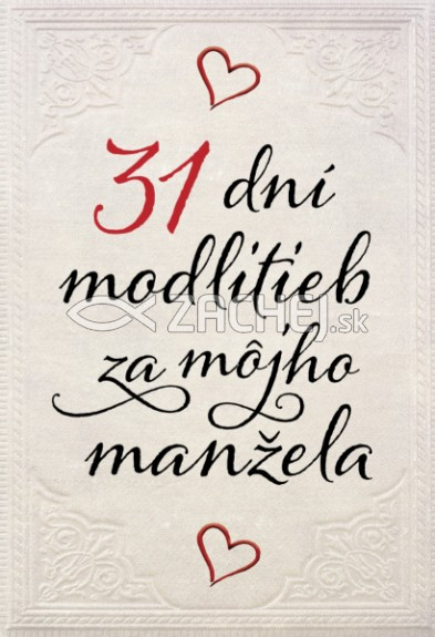 31 dní modlitieb za môjho manžela (tvrdá väzba) | 9,60 € - obrázok 31 dní modlitieb za môjho manžela (tvrdá väzba)