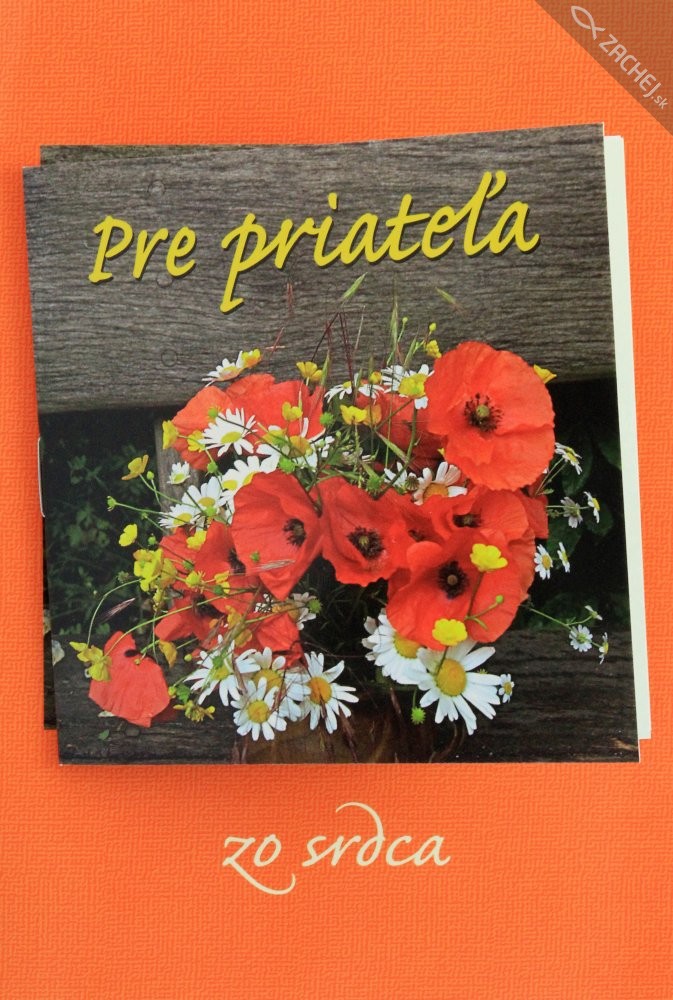 Pre priateľa zo srdca (červená) | Simon Baum | 1,46 € - obrázok Pre priateľa zo srdca (červená)