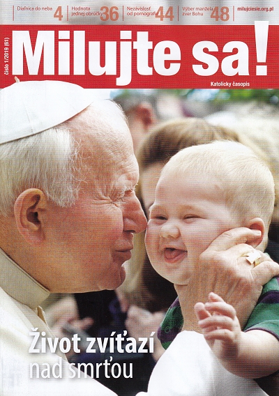 Časopis: Milujte sa! (61) - 1/2019 | 1,50 € - obrázok Časopis: Milujte sa! (61) - 1/2019