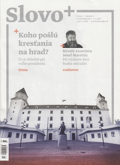 Časopis: Slovo+ 4/2019 - Kresťanské noviny, dvojtýždenník | 1,50 € - obrázok Časopis: Slovo+ 4/2019 - Kresťanské noviny, dvojtýždenník