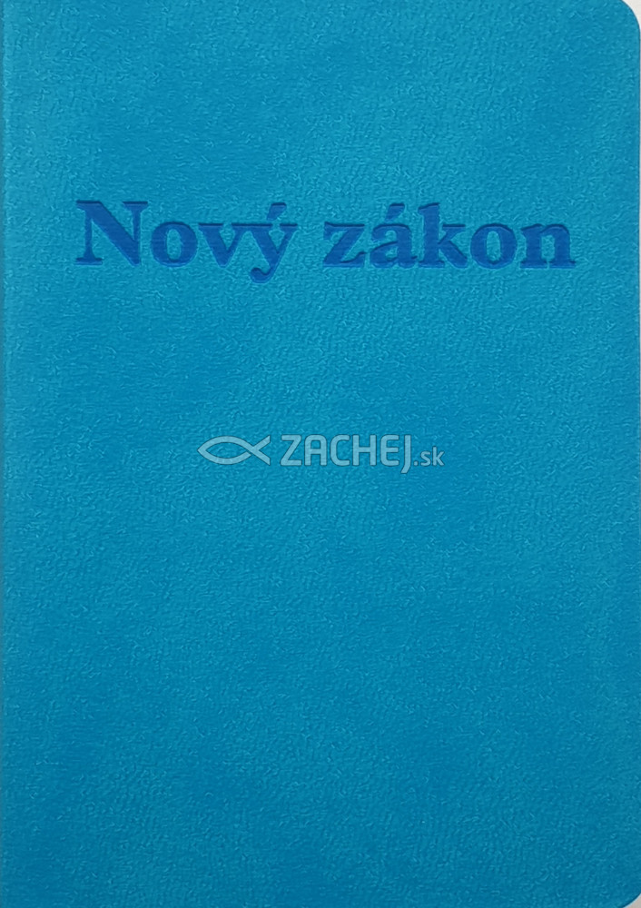 Nový zákon a Žalmy - Jeruzalemská Biblia (tyrkysová) | 7,28 € - obrázok Nový zákon a Žalmy - Jeruzalemská Biblia (tyrkysová)