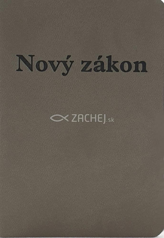Nový zákon a Žalmy - Jeruzalemská Biblia (sivá) | 7,28 € - obrázok Nový zákon a Žalmy - Jeruzalemská Biblia (sivá)