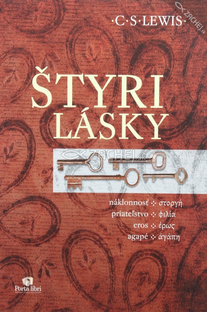 Štyri lásky | C. S. Lewis | 7,23 € - obrázok Štyri lásky