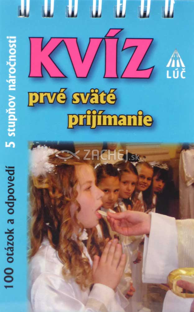 Kvíz - Prvé sväté prijímanie - 5 stupňov náročnosti | 1,78 € - obrázok Kvíz - Prvé sväté prijímanie - 5 stupňov náročnosti