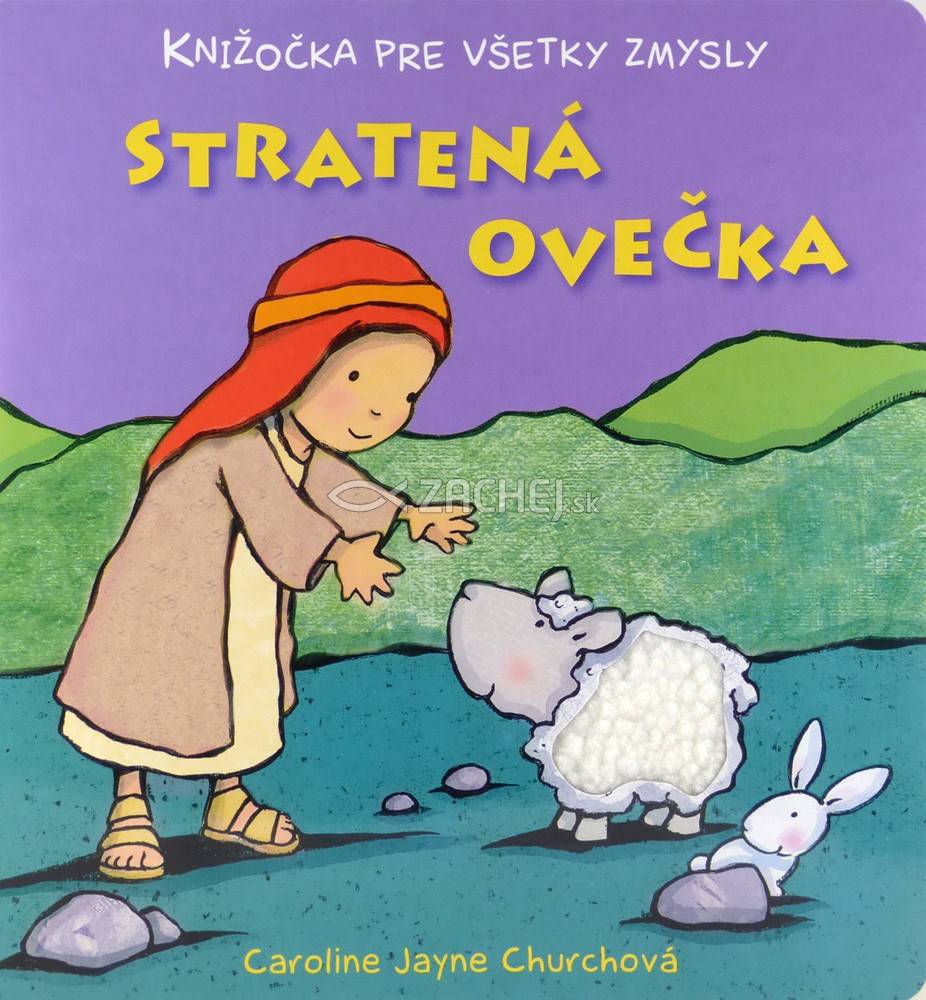 Stratená ovečka - Knižočka pre všetky zmysly | Caroline Jayne Church | 5,53 € - obrázok Stratená ovečka - Knižočka pre všetky zmysly