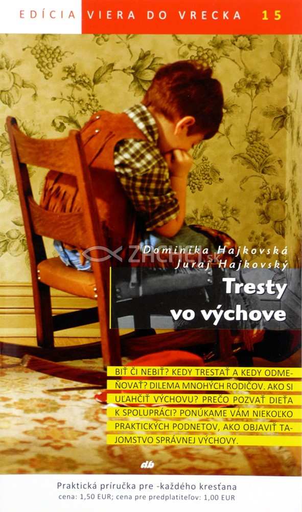 Tresty vo výchove - 15/2012 | Dominika Hajkovská Juraj Hajkovský | 1,46 € - obrázok Tresty vo výchove - 15/2012