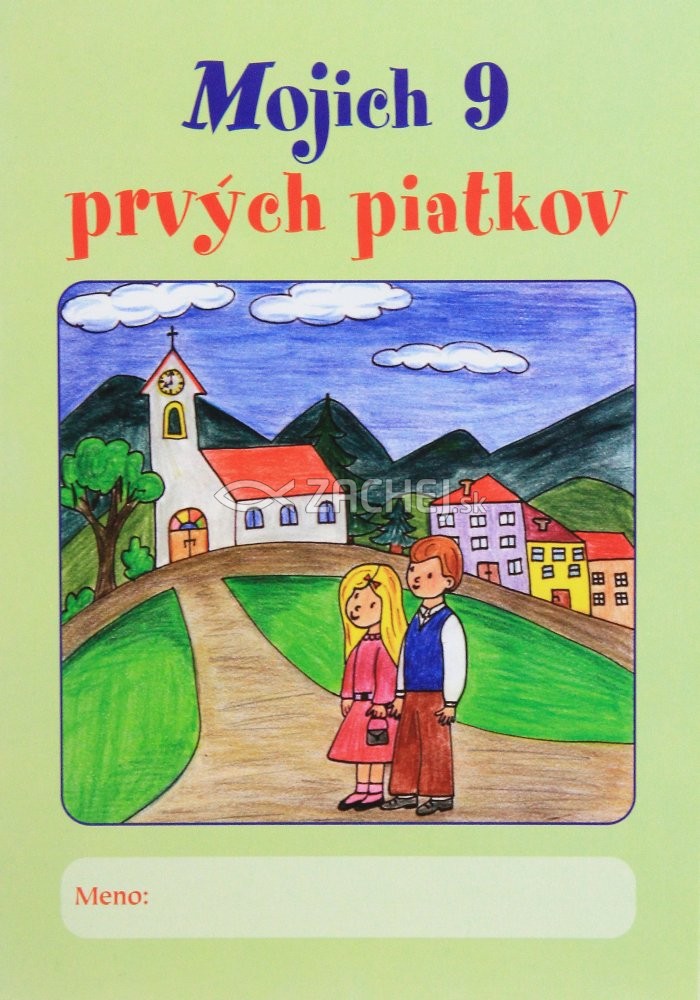 Mojich 9 prvých piatkov - knižočka s nálepkami | Štefan Hýrošš Marta Dubovcová | 0,58 € - obrázok Mojich 9 prvých piatkov - knižočka s nálepkami