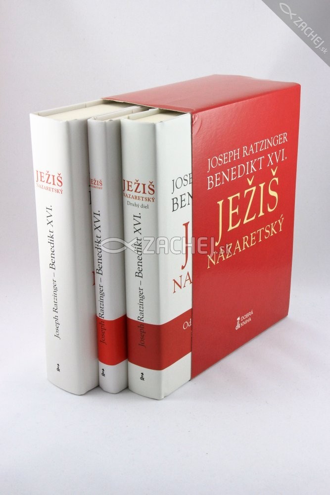 Ježiš Nazaretský 1. - 3. diel - sada v darčekovom balení | Benedikt XVI. Joseph Ratzinger | 24,25 € - obrázok Ježiš Nazaretský 1. - 3. diel - sada v darčekovom balení