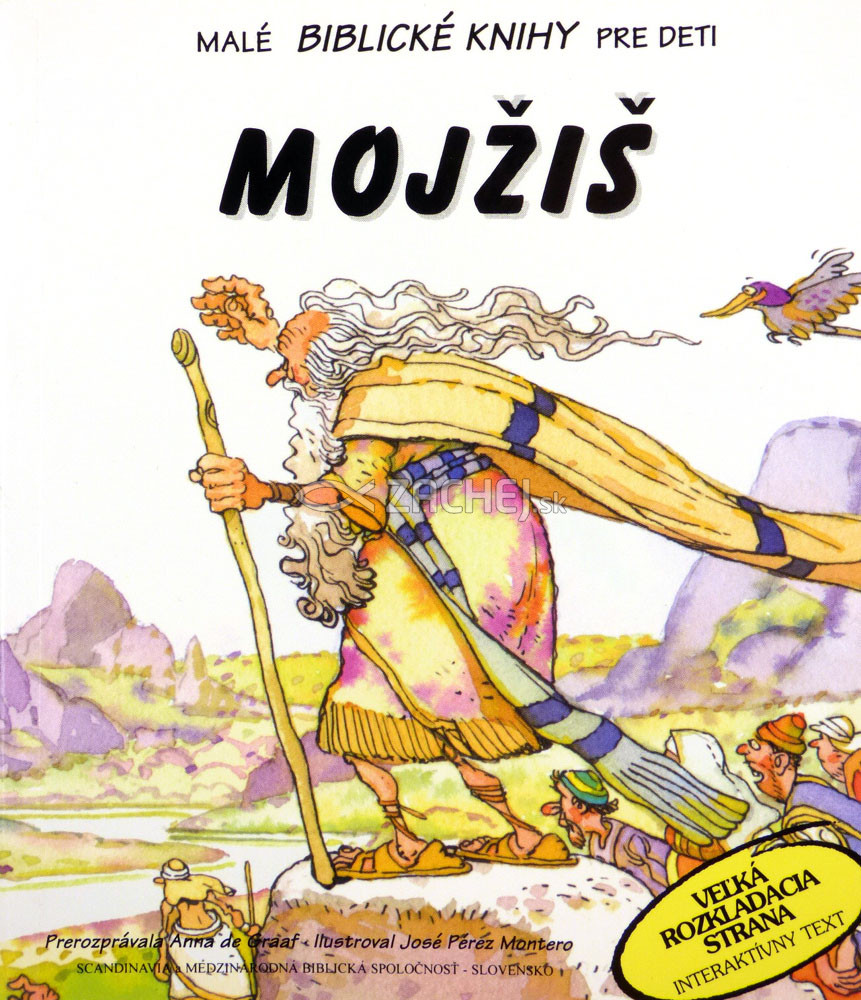 Mojžiš - Malé Biblické knihy pre deti | Anna de Graaf | 2,29 € - obrázok Mojžiš - Malé Biblické knihy pre deti
